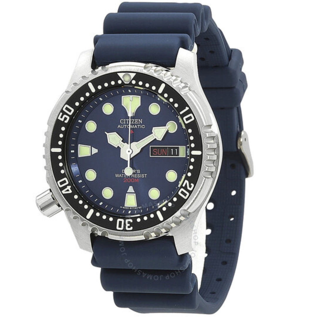 Citizen Men's Promaster Dive Super Titanium Blue Dial Watch