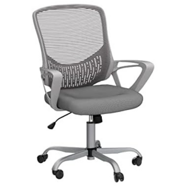 Smug Mesh Mid-Back Height Adjustable Swivel Chair with Armrest