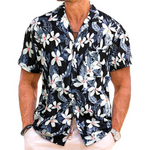 Men's Short Sleeve Hawaiian Beach Shirts