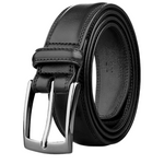 Milorde Men's Genuine Leather Dress Belt