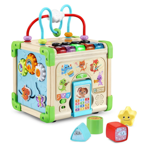 LeapFrog Touch And Learn Wooden Activity Cube