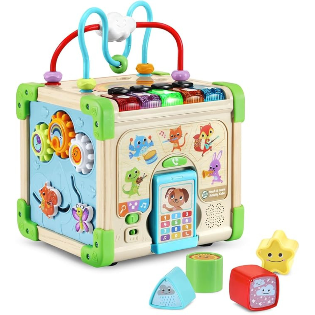 LeapFrog Touch And Learn Wooden Activity Cube