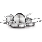 Calphalon Premier 11-Piece Stainless Steel Cookware Set