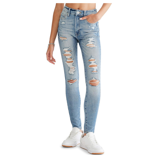 Aeropostale Women's Aero SHR Jegging (Medium Wash)