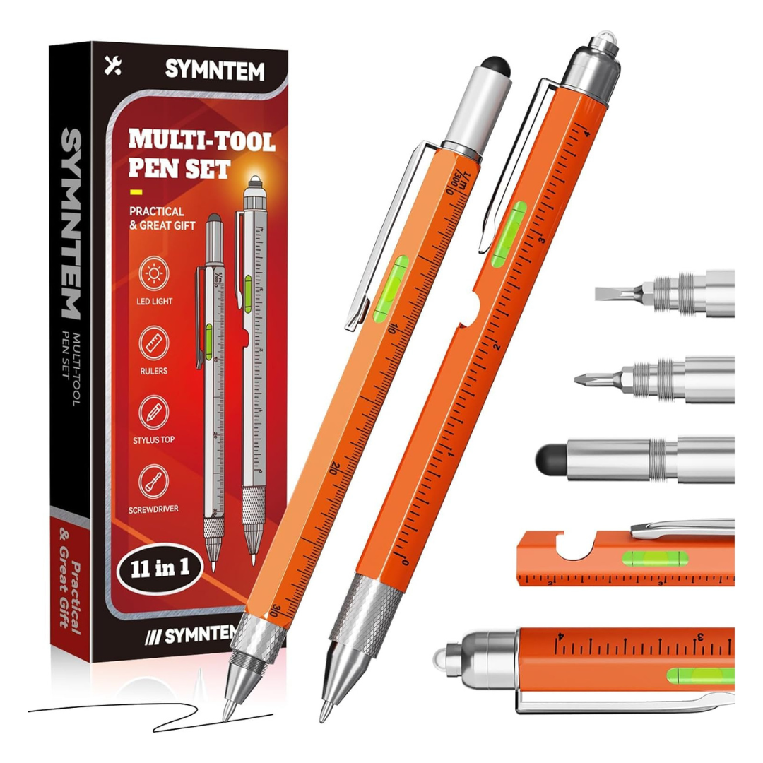 11-In-1 Multitool Pen With LED Light