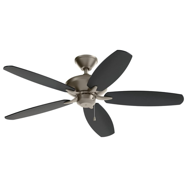 Kichler Renew Patio 52" Brushed Nickel Dual Mount Ceiling Fan