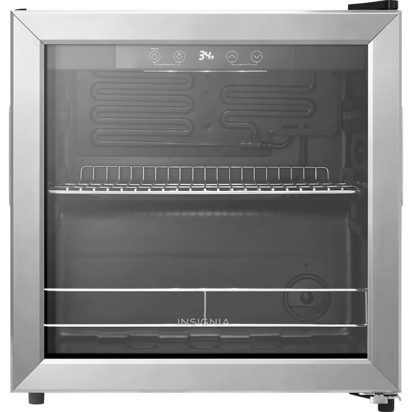 Insignia 48-Can Stainless Steel Beverage Cooler