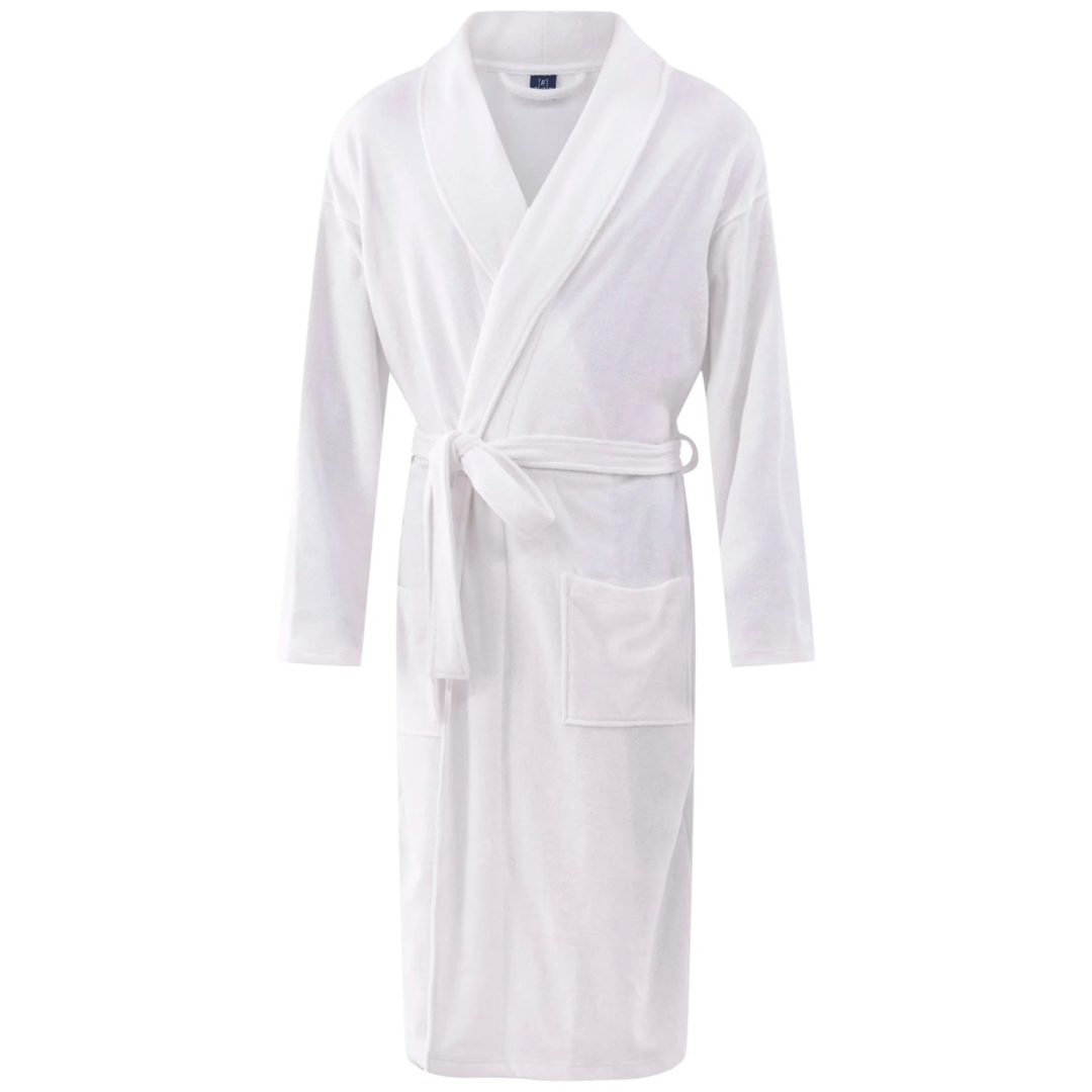 George Cotton Terry Plush Shawl Collar Men's Robe