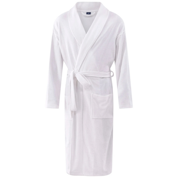 George Cotton Terry Plush Shawl Collar Men's Robe