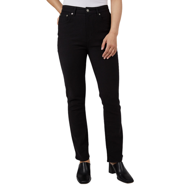 32 Degrees Women's Stretch Comfort Slim Jeans (Black)