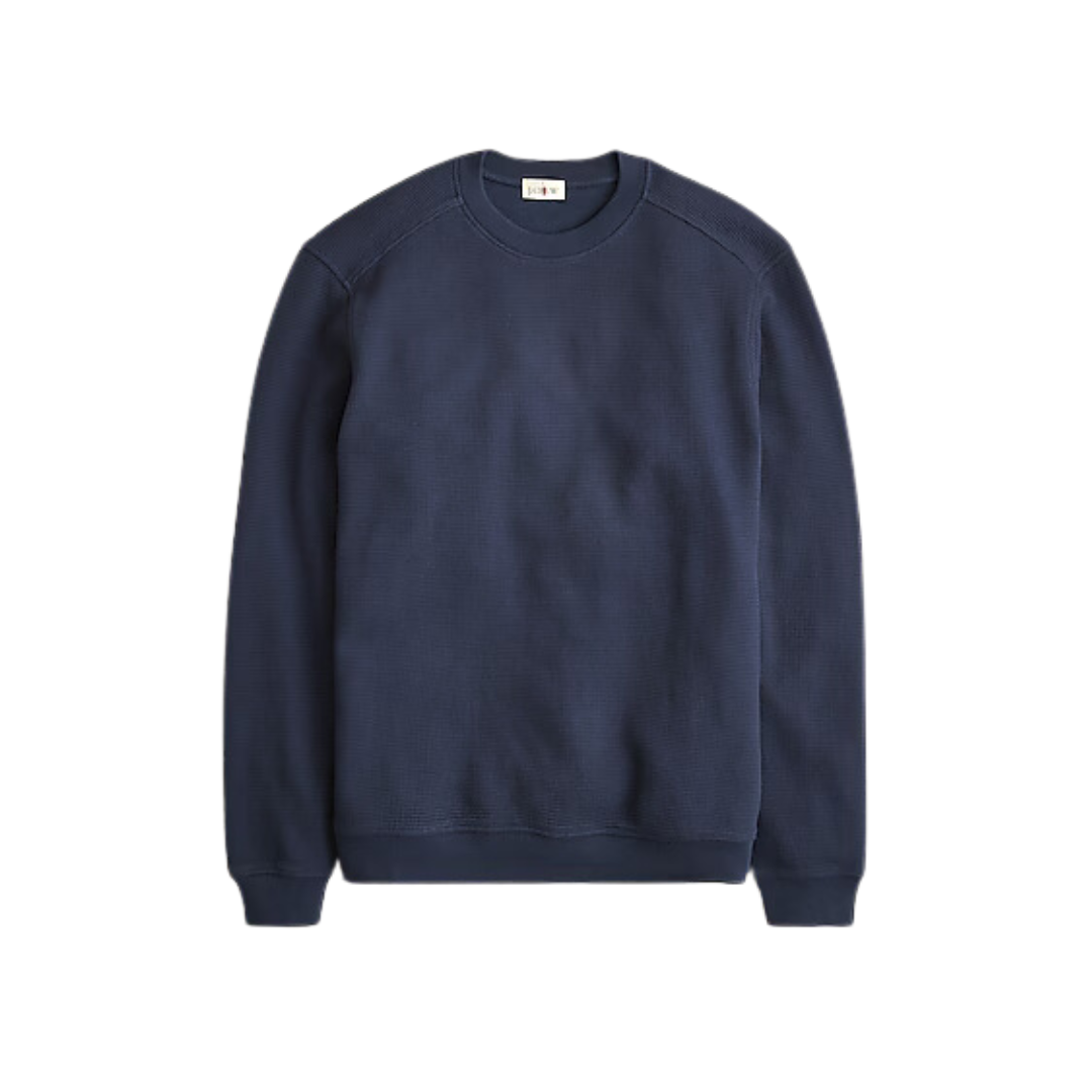 J.Crew Men's Waffle Knit Crewneck