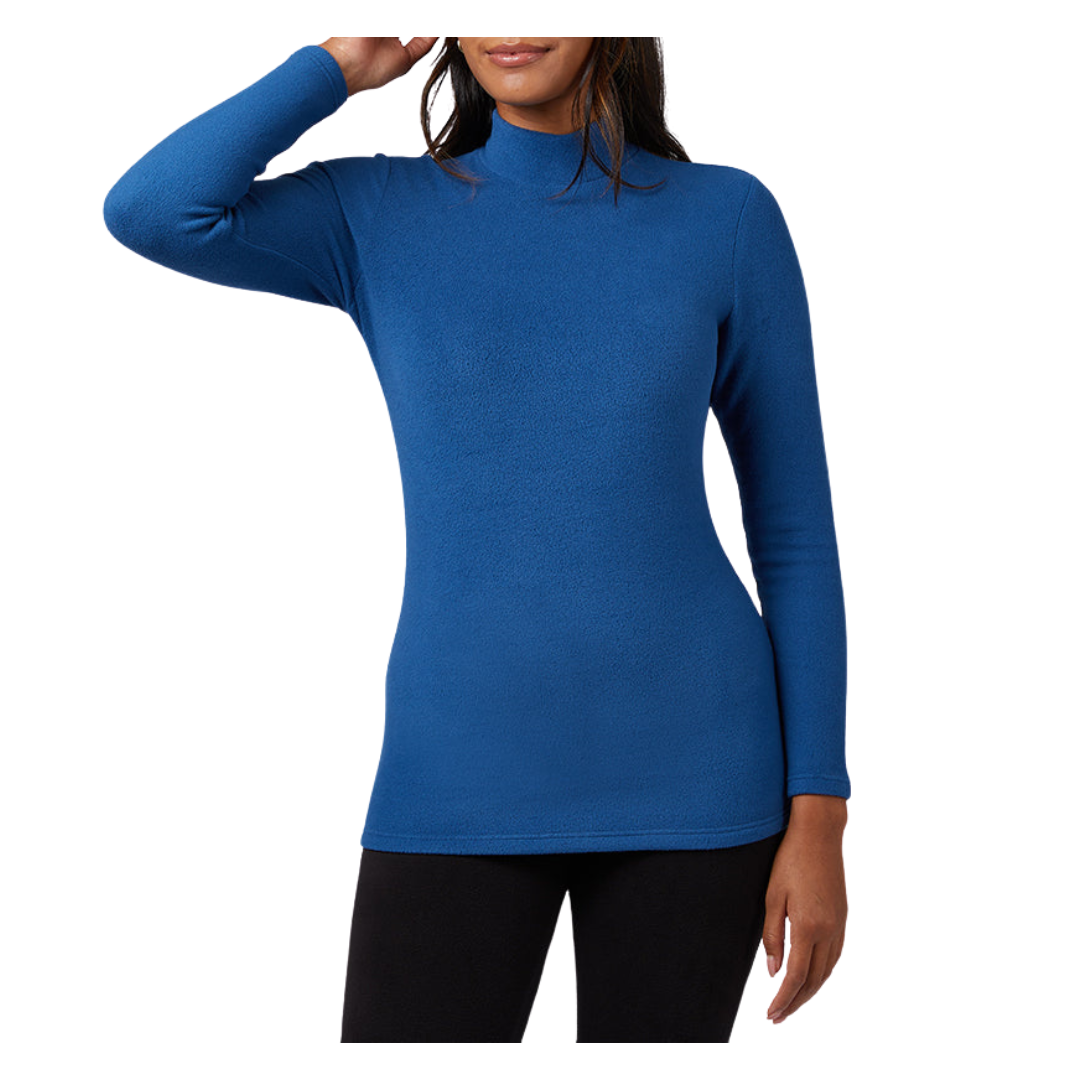 32 Degrees Women's Heavyweight Fleece Baselayer Mock Top (3 Colors)