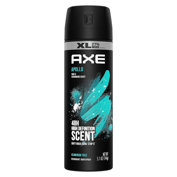 5.1oz Axe 48H Odor Protection Sage & Cedarwood Body Spray Deodorant