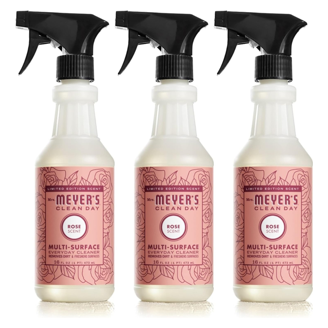 3-Pack 16-Oz Mrs. Meyer's All-Purpose Cleaner Sprays (3 Style Scent)