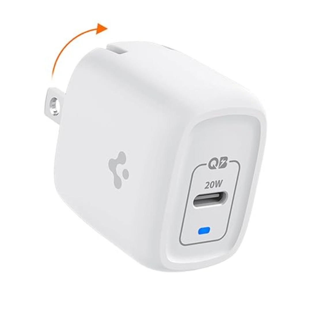 Spigen PowerArc 20W PD GaN Mini USB-C Wall Charger Adapter