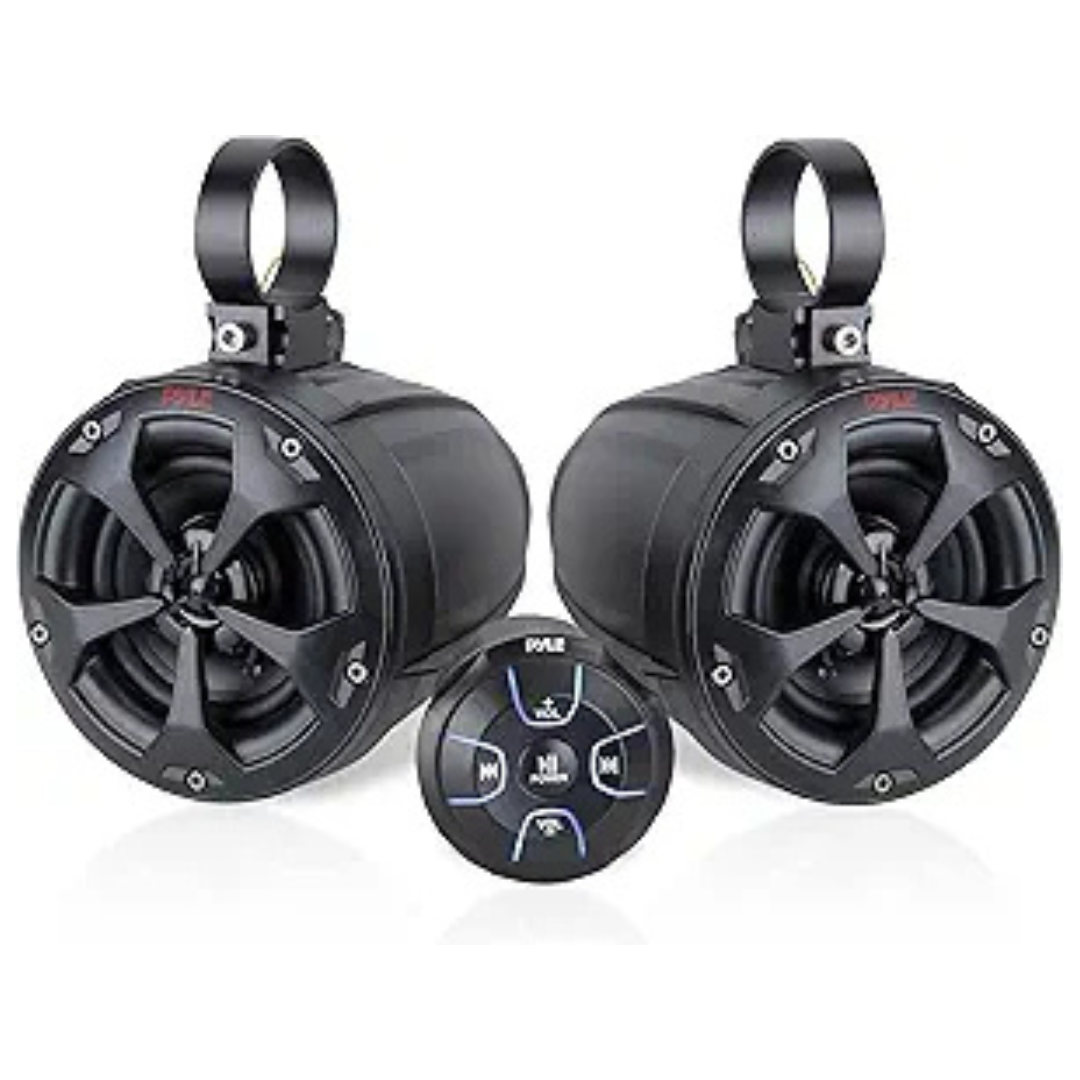 Pyle 2-Way Dual Bluetooth Off-Road Speakers