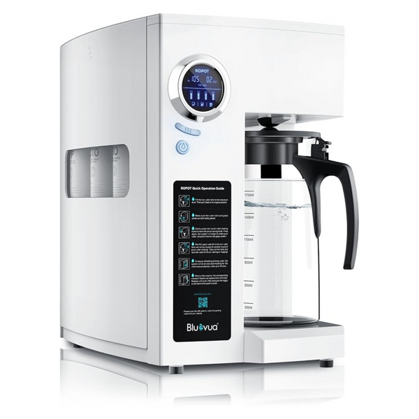 Bluevua Reverse Osmosis System Countertop Water Filter (RO100ROPOT)