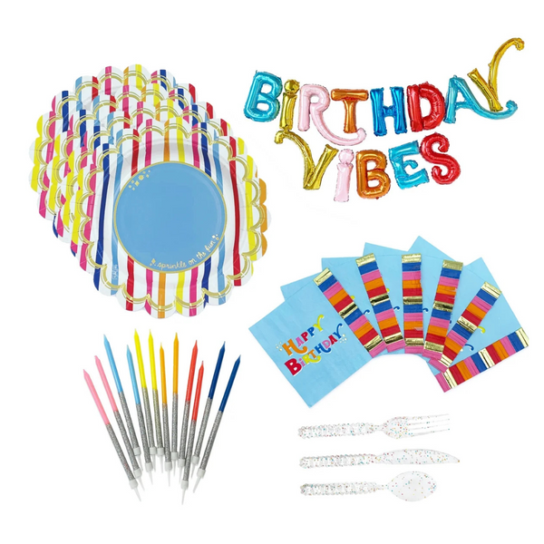 Packed Party Birthday Fun Party Bundle For 6-10 Guests