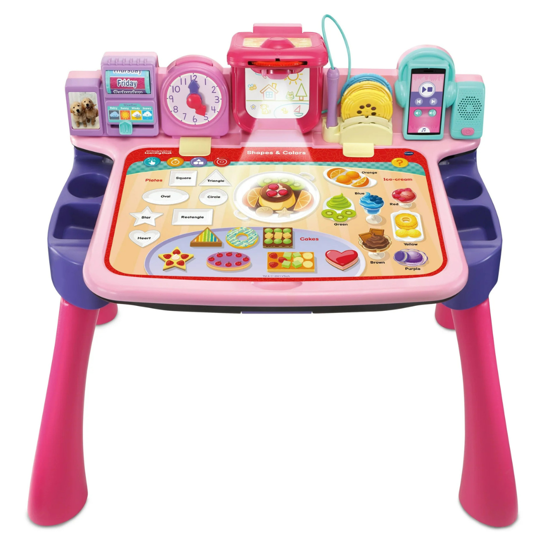 VTech 5 In 1 interactive Get Ready For School Learning Desk