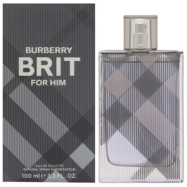 Burberry Brit 3.3 Fl Oz Eau De Toilette EDT Spray For Him