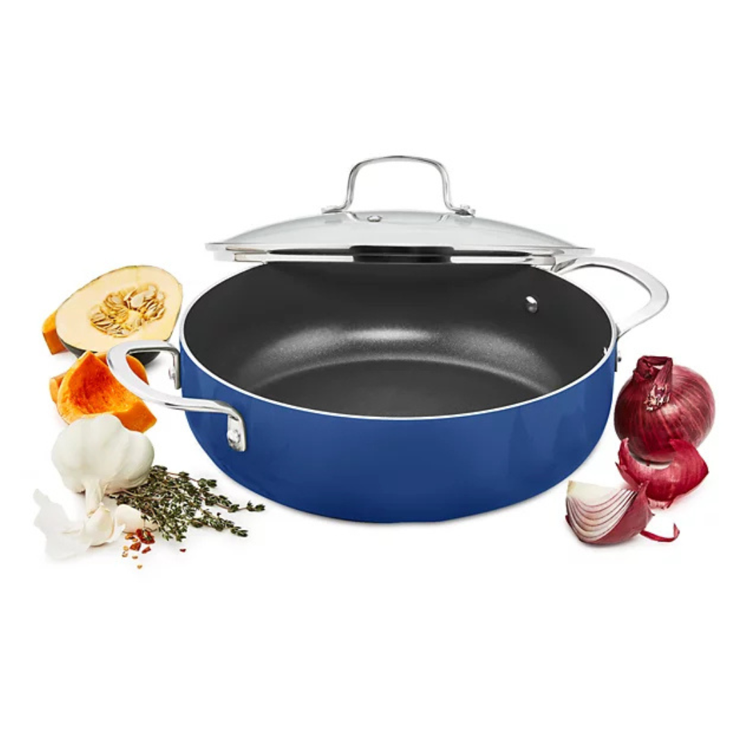 The Cellar Aluminum Nonstick 5-Quart Covered Everyday Pan