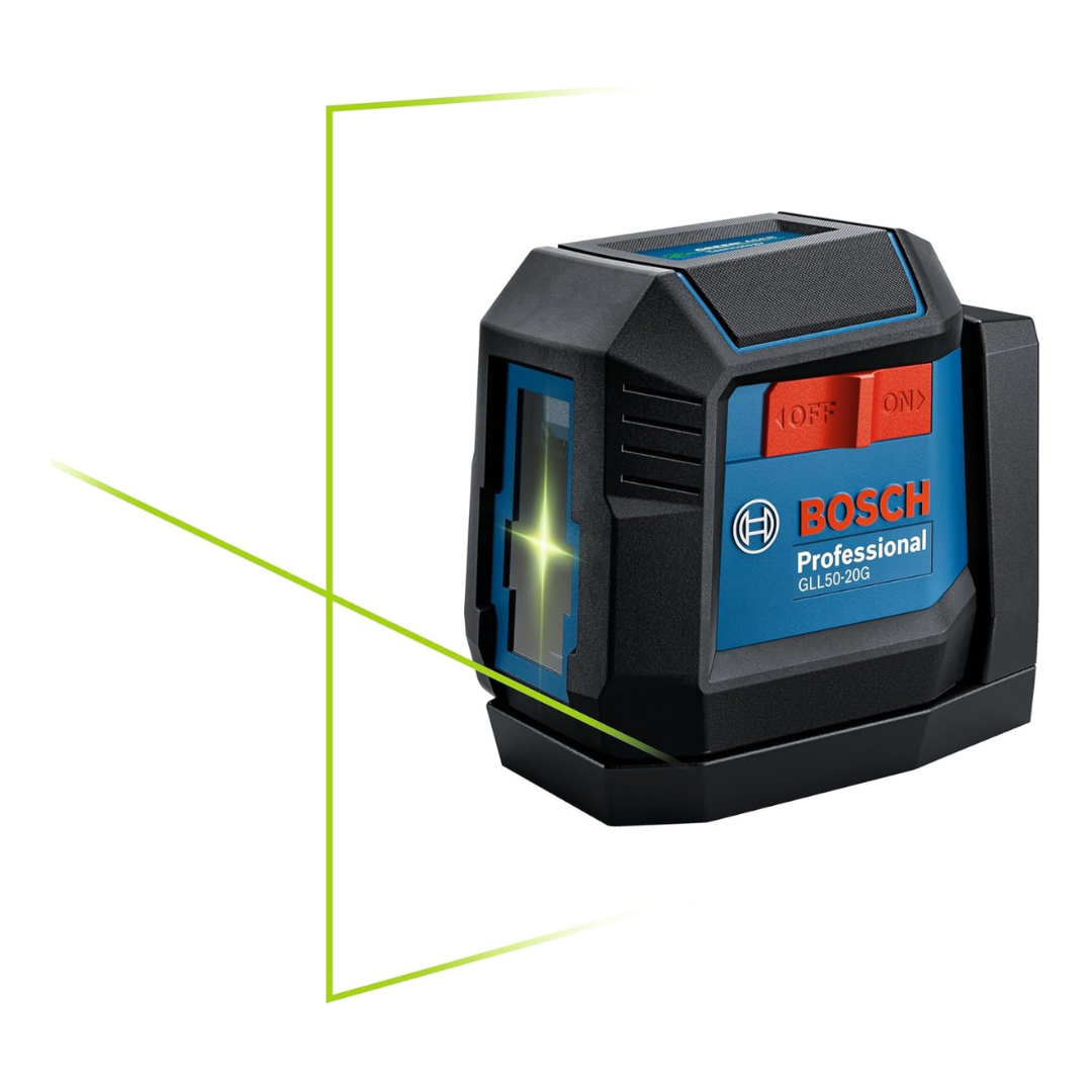 Bosch 50-Ft Green Self-Leveling Cross-line Laser Level