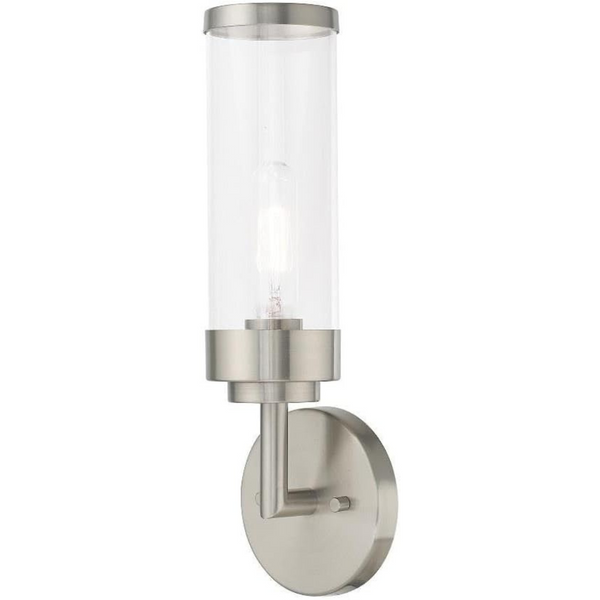 Livex Lighting 1 Lt Brushed Nickel ADA Wall Sconce