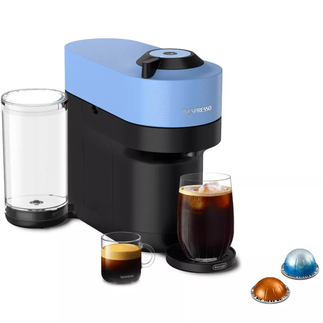 Nespresso Vertuo Pop+ Coffee Machine + 12 Nespresso Capsules