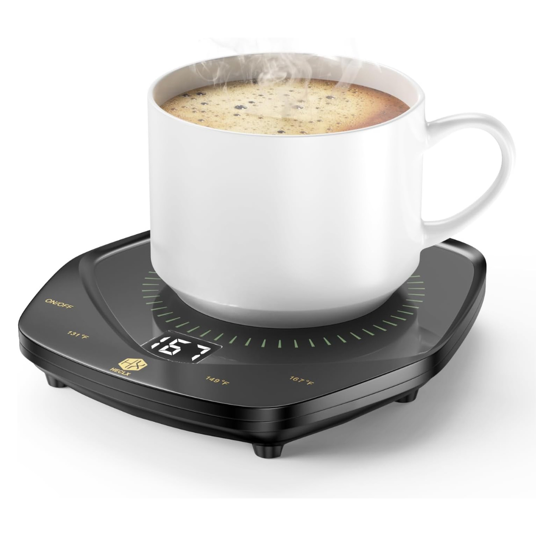 Electric Tea & Espresso Beverage Warmers With Auto Shut Off For Desk