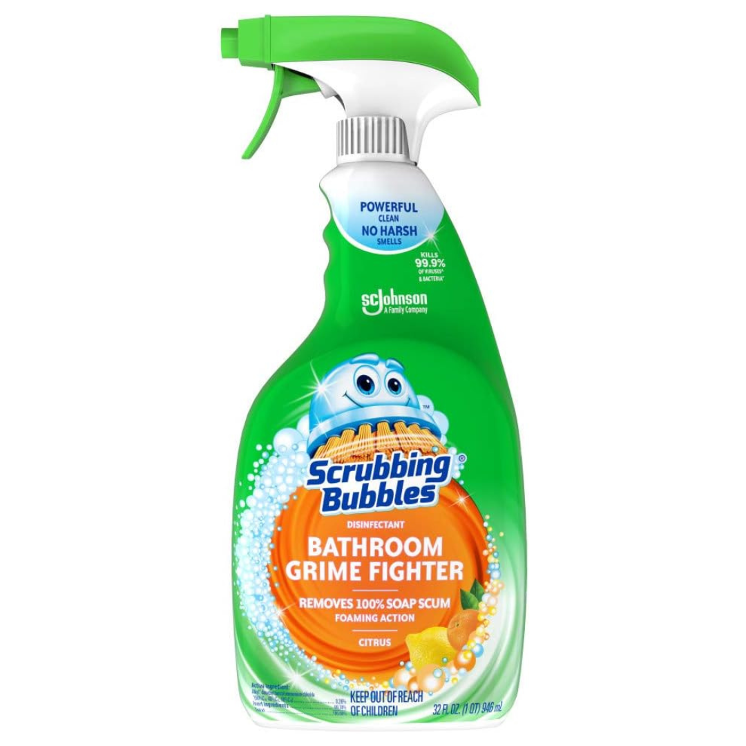 32-Oz Scrubbing Bubbles Disinfectant Bathroom Grime Fighter Spray