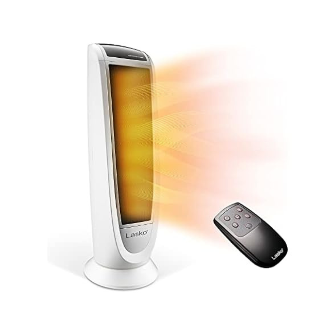 Lasko 5165 Oscillating 1500W Digital Ceramic Tower Heater