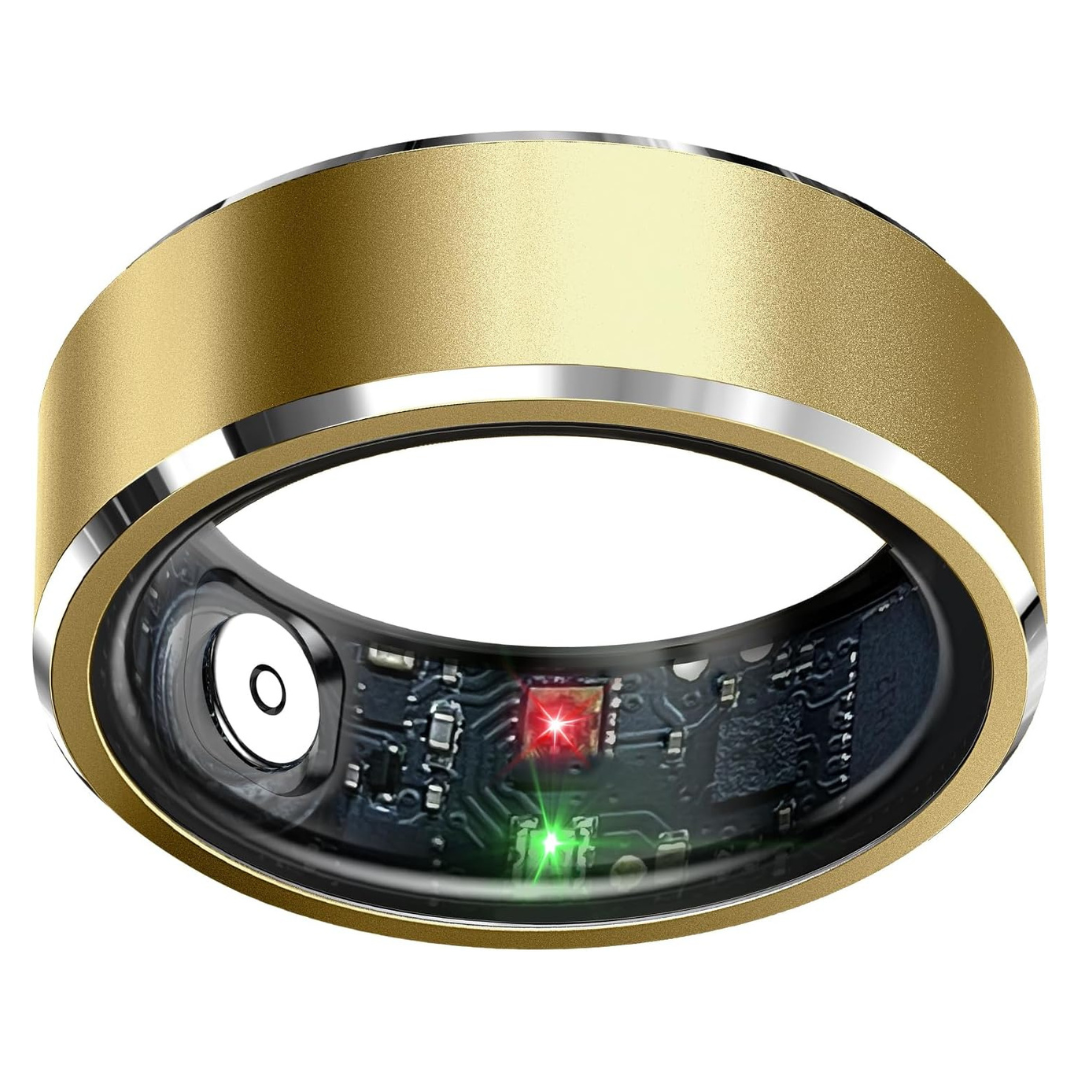 Waterproof Sleep Health Tracker Smart Ring With Heart Rate