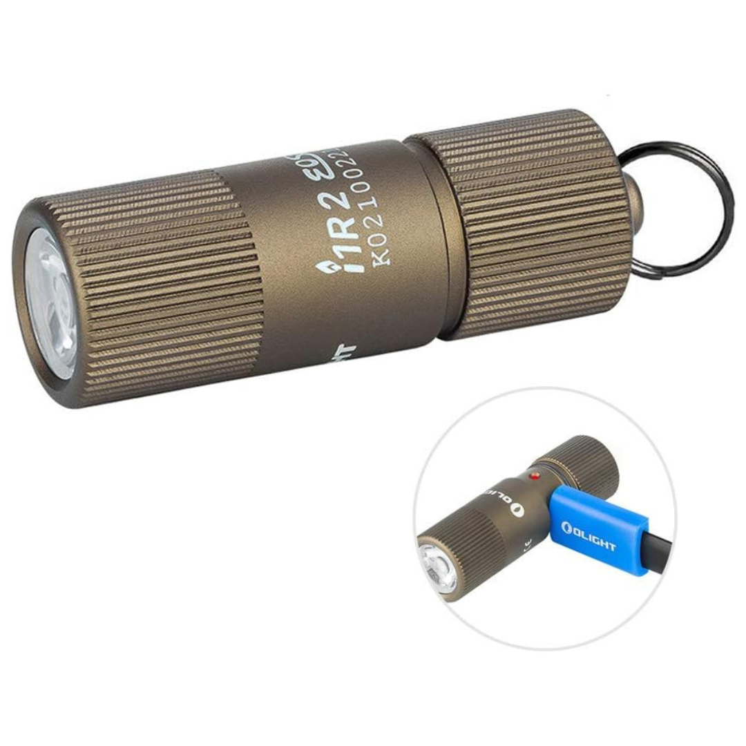 OLIGHT 150 Lumens Rechargeable Keychain Flashlight W/ Built-in Battery