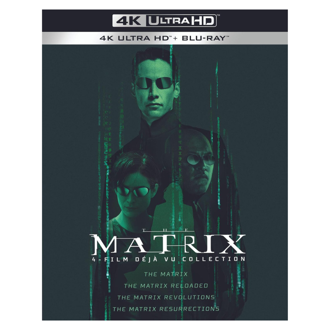 The Matrix: Deja Vu 4 Film Collection