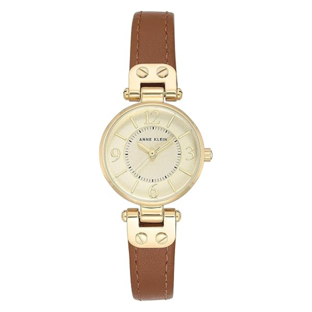 Anne Klein 10/9442 Women's Leather Strap Watch