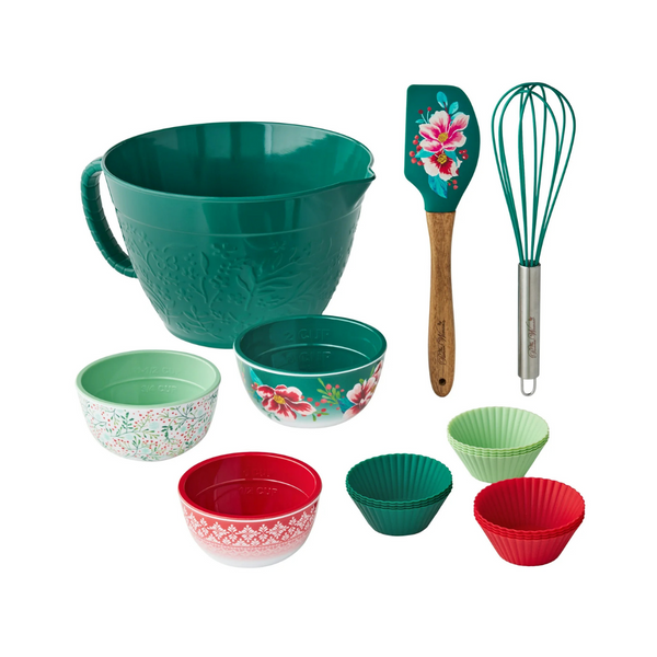 The Pioneer Woman 18-Piece Melamine Nesting Batter Bowl Set