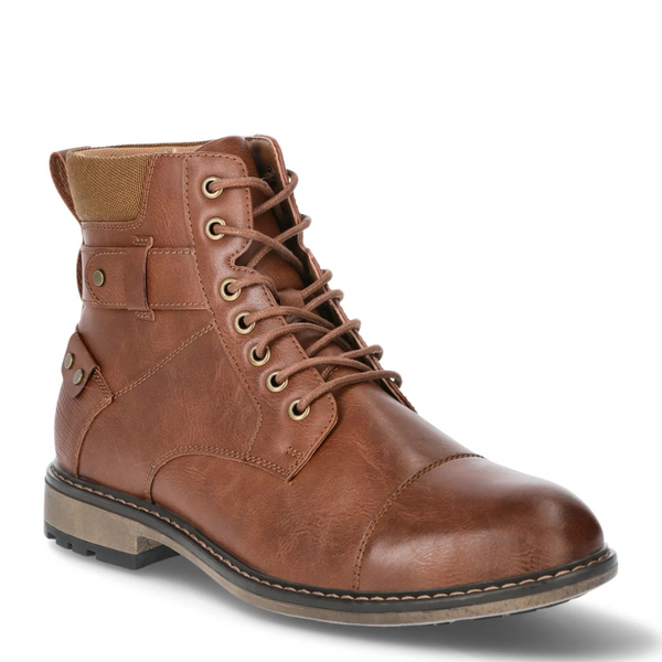 Portland Men's Casual Lace Up Boots (Brown Or Black)