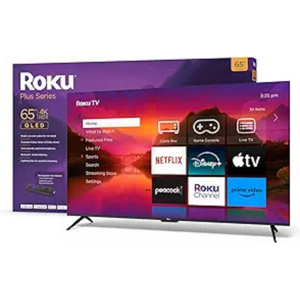 Roku 65R6A5R 65" 4K Ultra HDR Smart QLED Roku TV