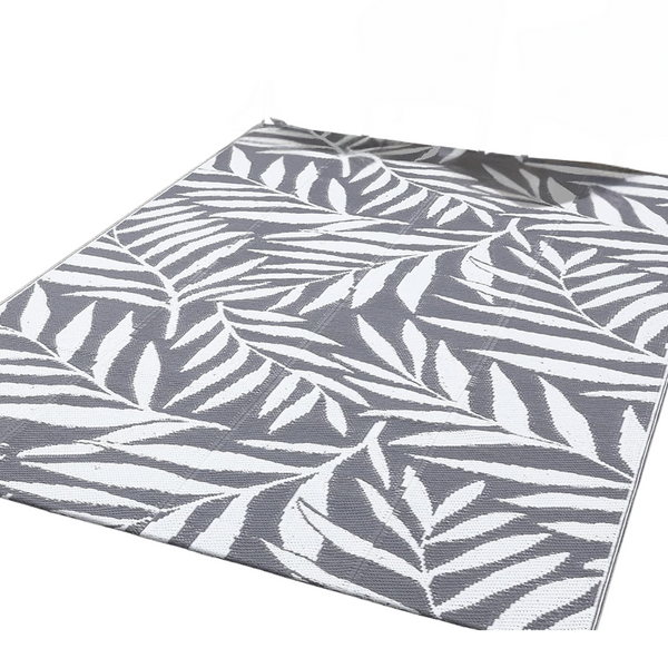 5x8 Ft Reversible Waterproof Outdoor Plastic Straw Rug