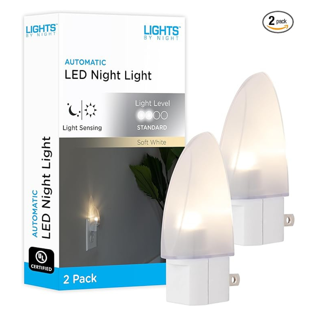 2-Pack Lights By Night LED Night Light