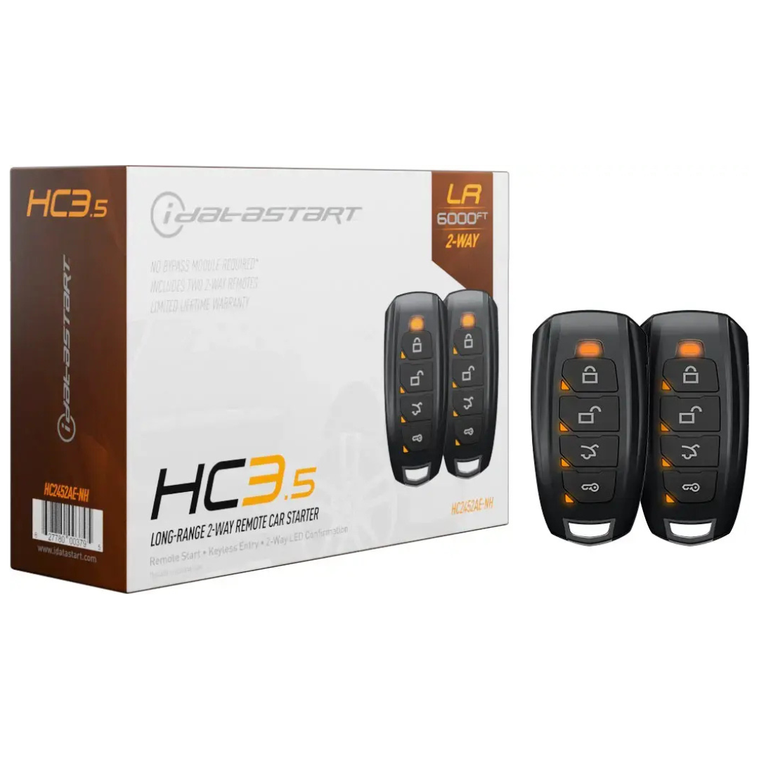 iDataStart HC3.5 2-Way LED Remote Start System