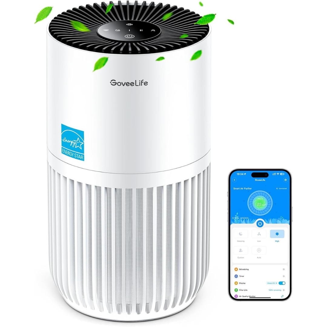 GoveeLife HEPA Smart Filter Mini Air Purifier