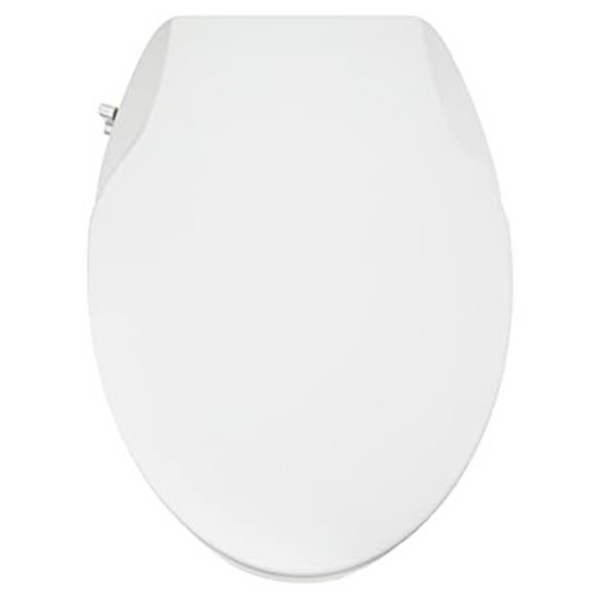 Amazon Basics Elongated Slow Close Oval Nonelectrical Bidet Toilet Seat