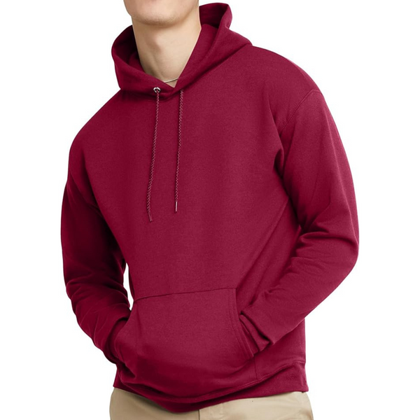 Hanes Men's Pullover EcoSmart Hooded Sweatshirt