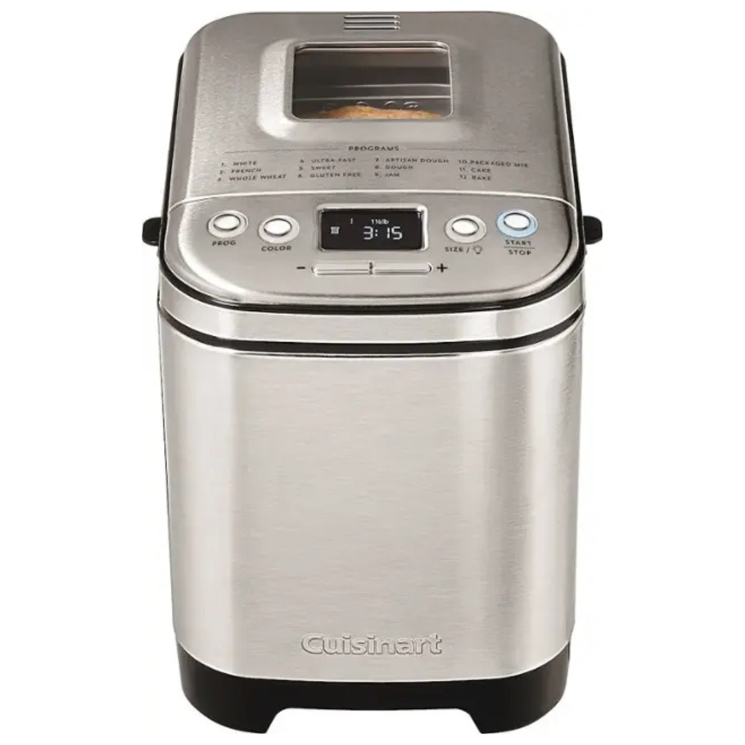 Cuisinart CBK-110P1 Compact Automatic Bread Maker (Stainless Steel)