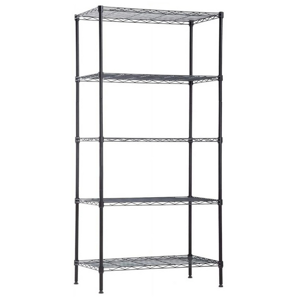 BestMassage Heavy Duty 5-Shelf Metal Freestanding Shelves