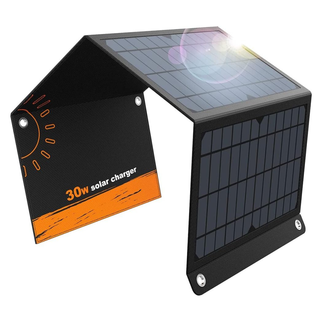 30W Foldable Portable Solar Charger Panel