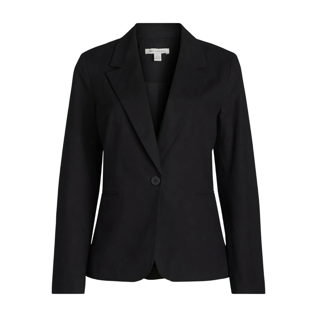 Free Assembly Women's Single Breasted Blazer (Various Sizes)