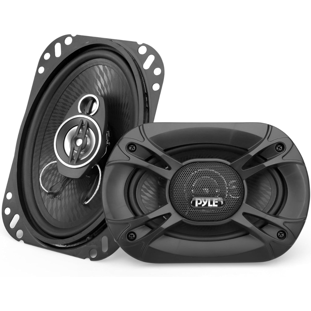 Pyle 3-Way 300W 4" x 6" Triaxial Loud Pro Audio Universal Car Stereo Speaker