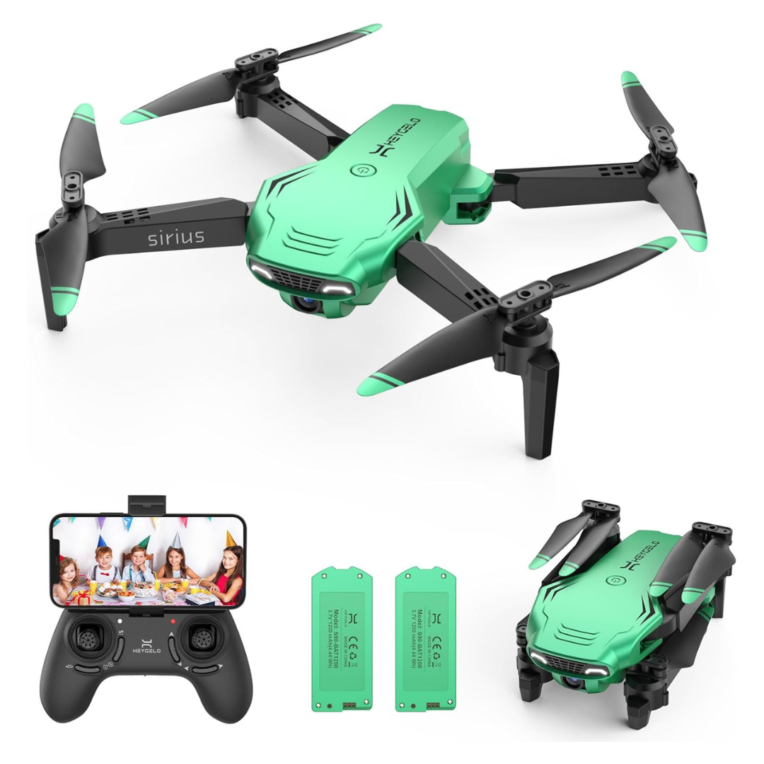 1080P HD Foldable Mini Drone With Camera RC Helicopter Toys